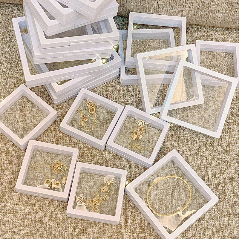 3D Floating Display Case – Jewelry, Coin & Collectibles Storage Showcase Frame