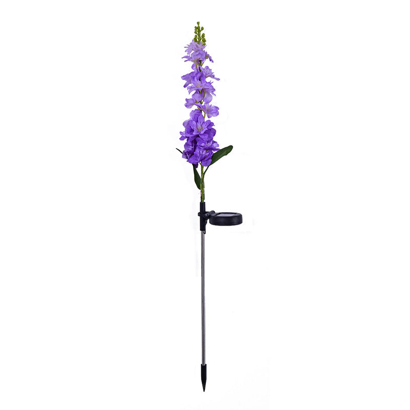 Waterproof Solar Violet Path Lights – LED Outdoor Garden Courtyard Lawn Decorative Lighting
