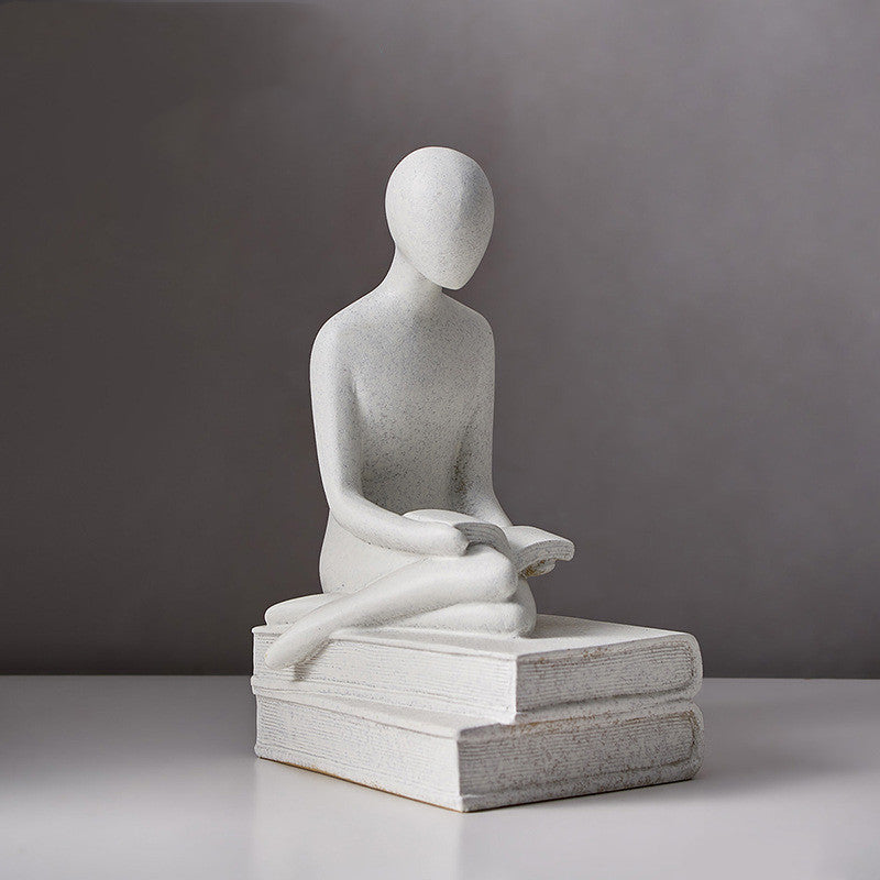 Aesthetic Nordic Statue – Modern Abstract Sculpture for Home & Living Room