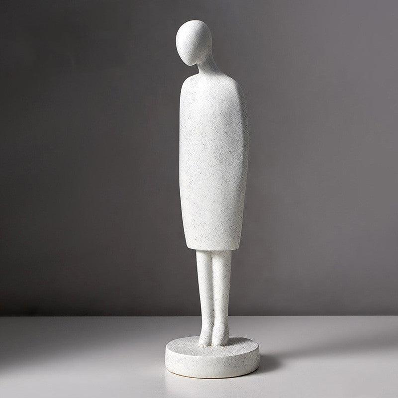 Aesthetic Nordic Statue – Modern Abstract Sculpture for Home & Living Room