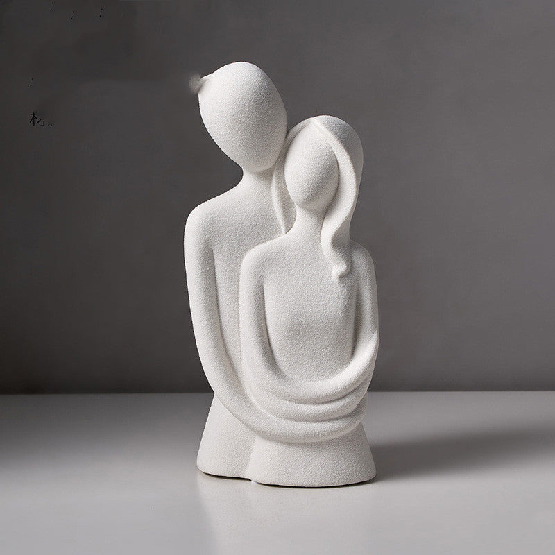 Aesthetic Nordic Statue – Modern Abstract Sculpture for Home & Living Room