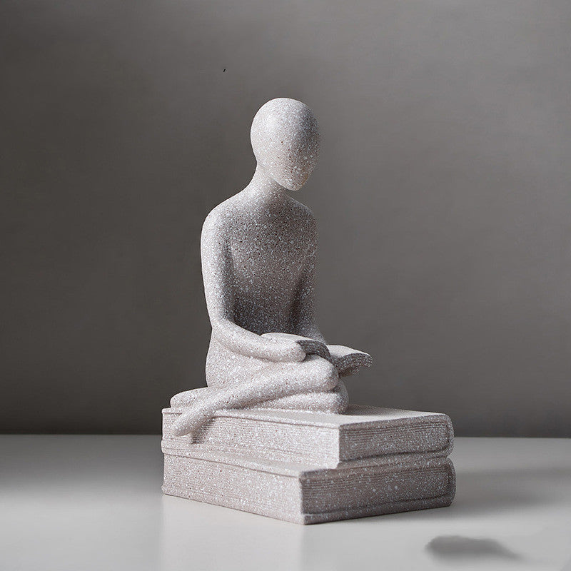 Aesthetic Nordic Statue – Modern Abstract Sculpture for Home & Living Room