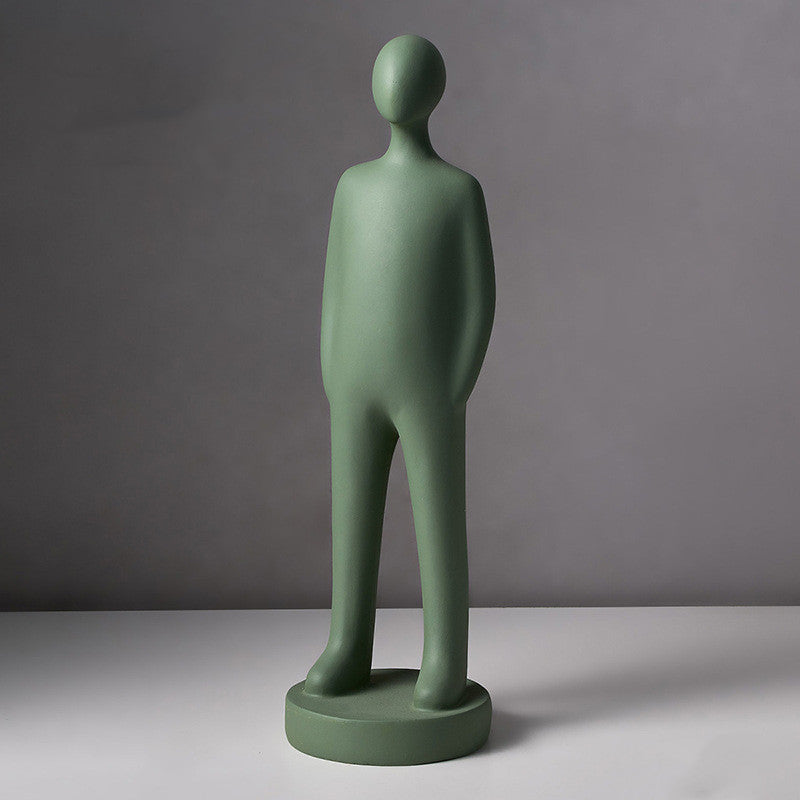 Aesthetic Nordic Statue – Modern Abstract Sculpture for Home & Living Room
