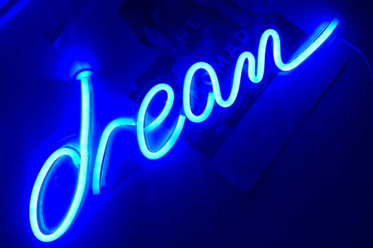 Custom LED Neon Letter Light – Acrylic Alphabet Wall Decor for Bedroom