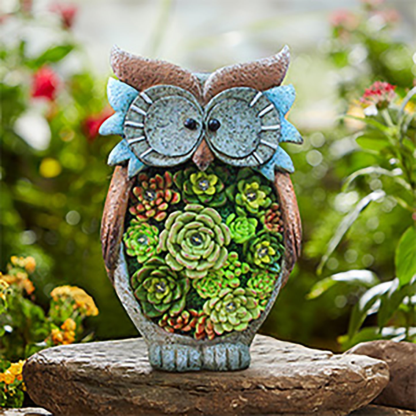 Solar Owl LED Garden Light – Outdoor Waterproof Lawn Decor Night Light for Patio & Yard
