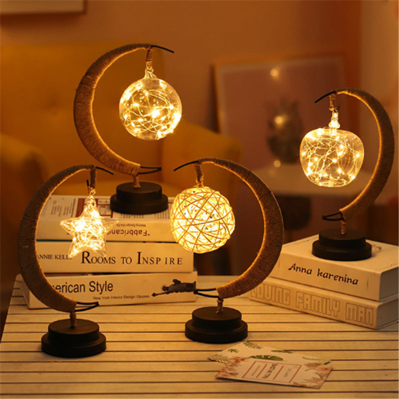 LED Star Moon String Lights – Fairy Lights for Bedroom, Dorm & Cute Room Decor