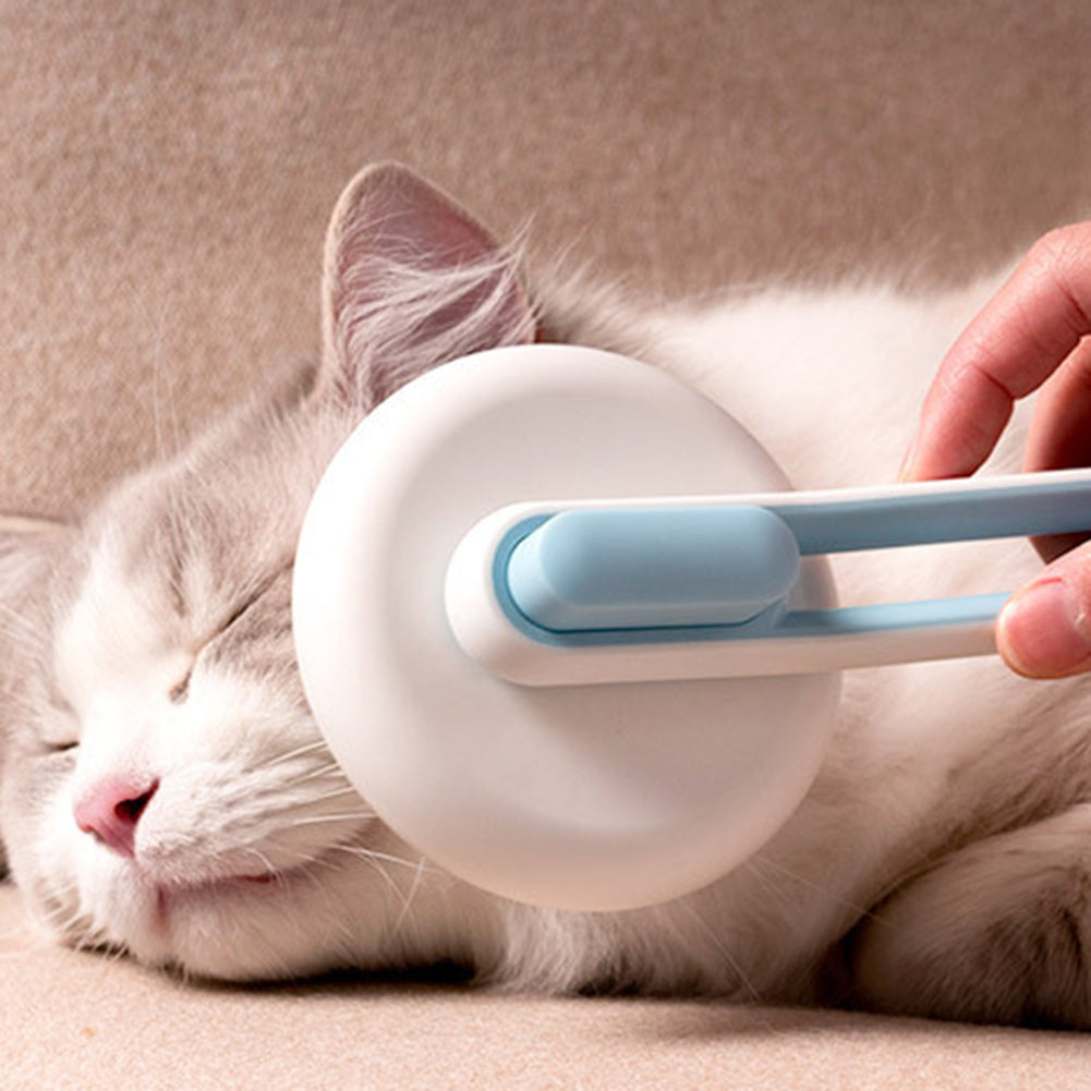 Pet Deshedding Brush – Hair Remover & Massage Comb for Dogs & Cats