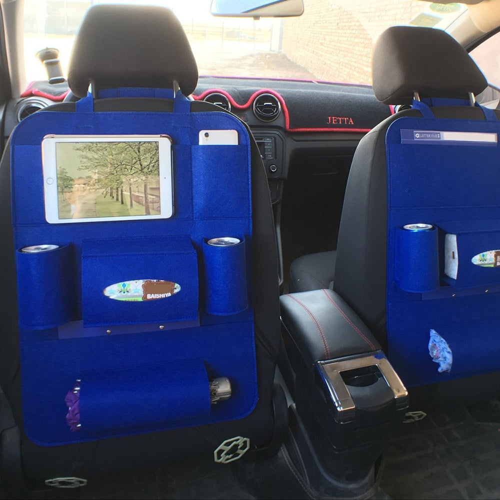 Car Interior Organizer Bag – Auto Backseat Multi-Pocket Storage Solution for Vehicles