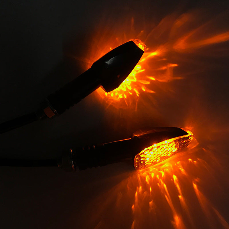 LED Motorcycle Turn Signal Lights – Universal Blinker Indicators for Safer Riding