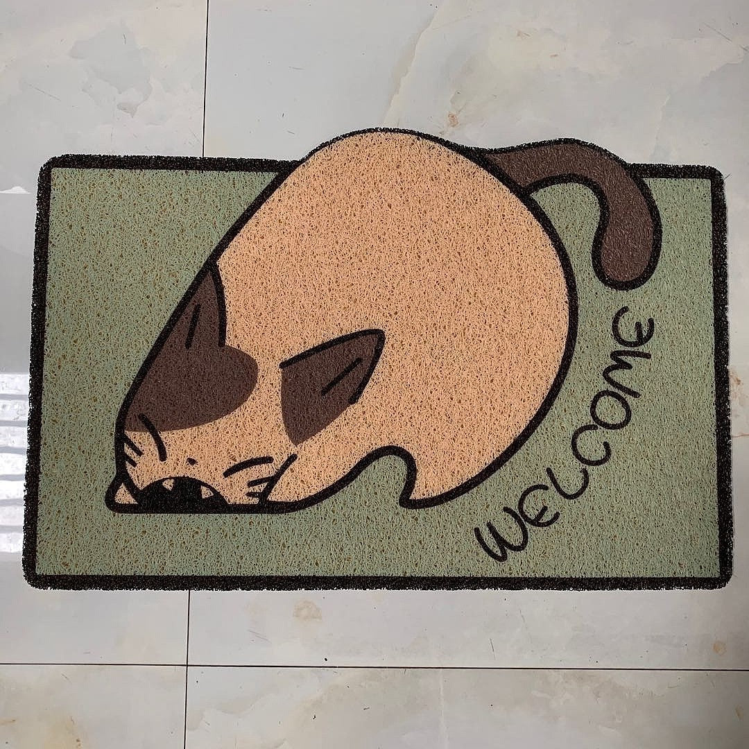 Cute Home Cartoon Rug Doormat – Soft Living Room & Bathroom Floor Carpet Mat