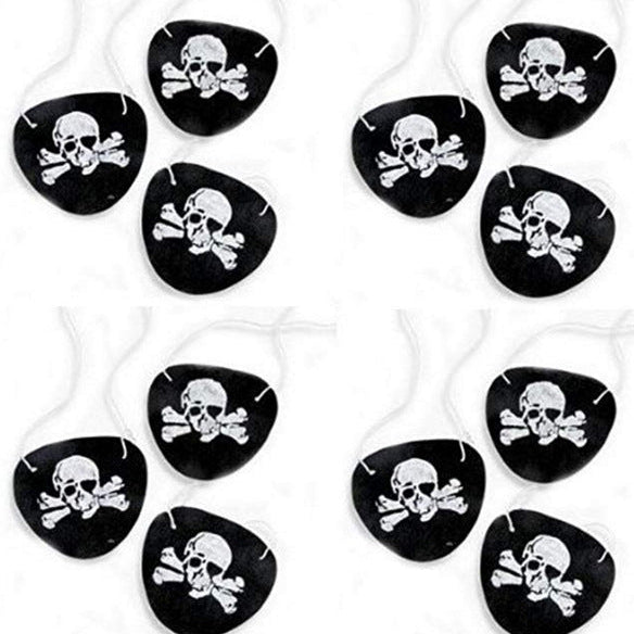 Halloween Kids Pirate Accessories – Captain Hat & Eye Patch for Party Costume & Cosplay