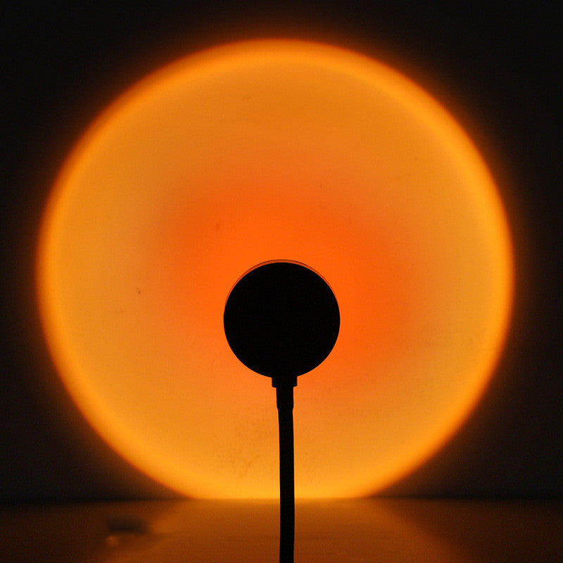 Sunset Wall Lamp – LED Night Light Projector for Relaxation & Home Decor