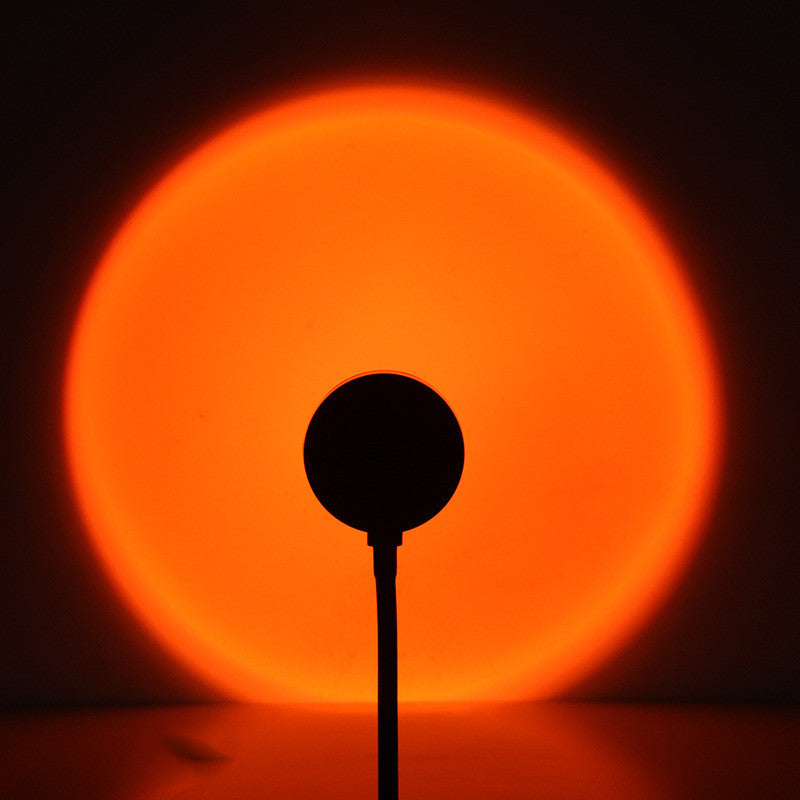Sunset Wall Lamp – LED Night Light Projector for Relaxation & Home Decor