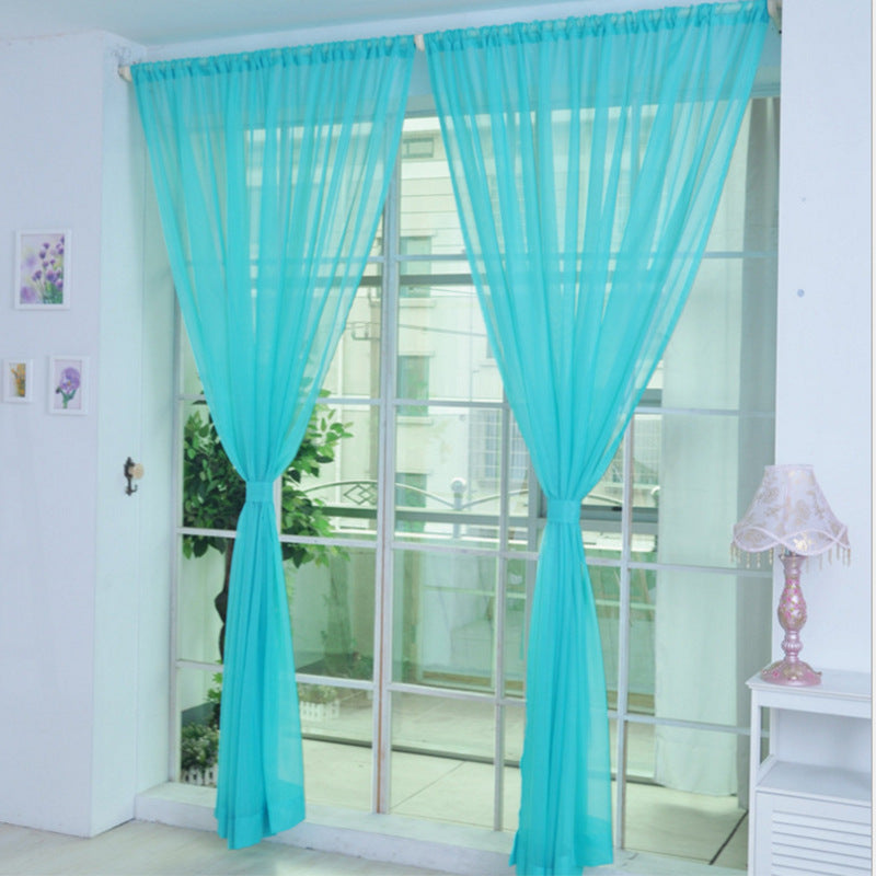 Sheer Tulle Curtains – Modern Window Curtains