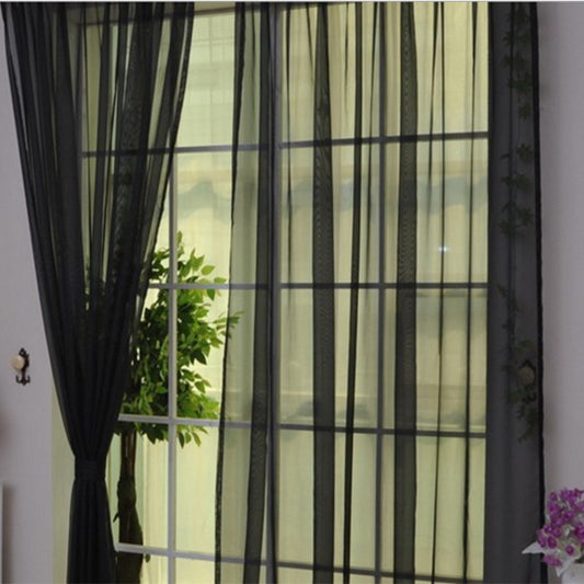 Sheer Tulle Curtains – Modern Window Curtains