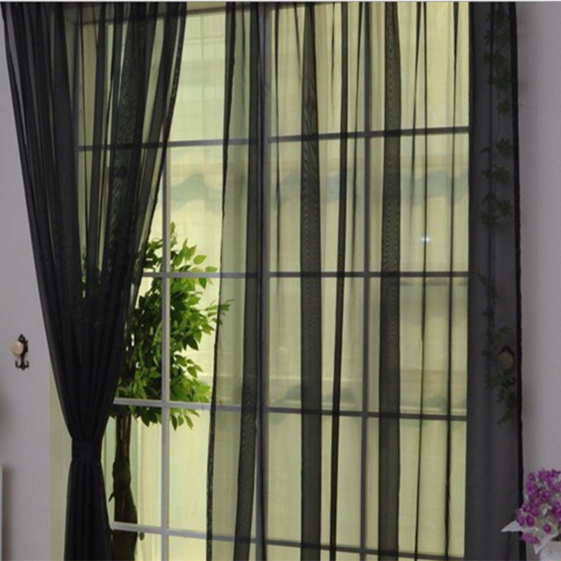 Sheer Tulle Curtains – Modern Window Curtains