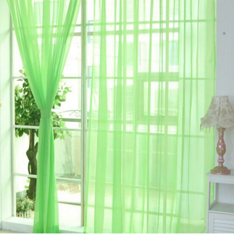 Sheer Tulle Curtains – Modern Window Curtains