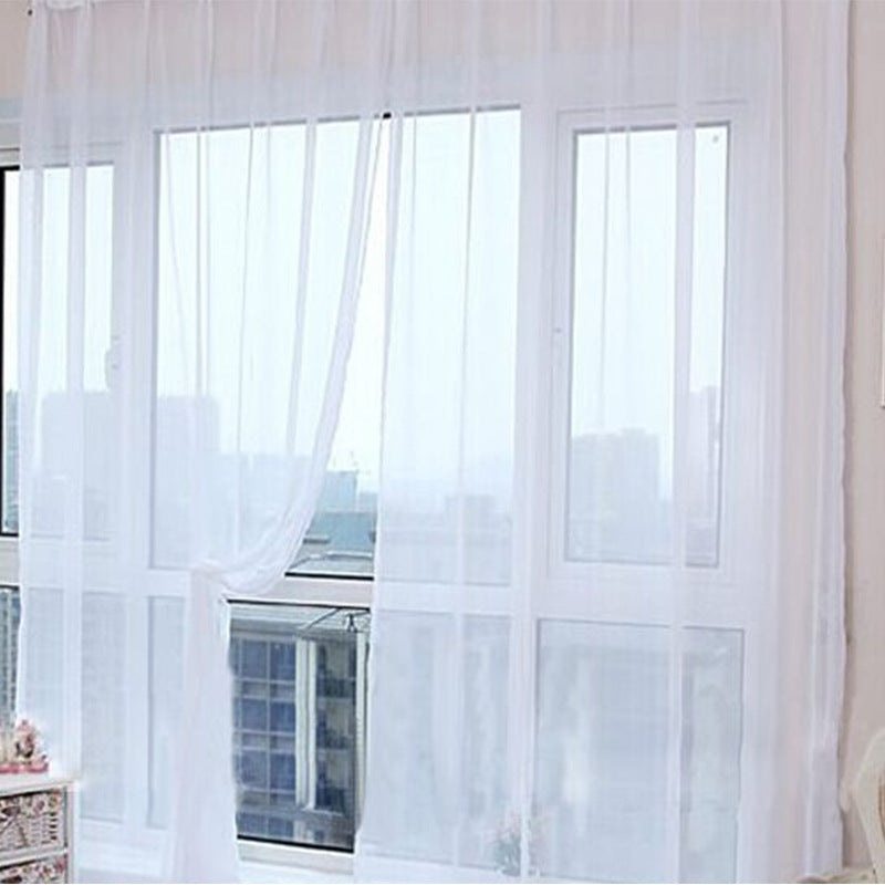 Sheer Tulle Curtains – Modern Window Curtains