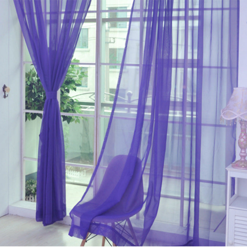 Sheer Tulle Curtains – Modern Window Curtains