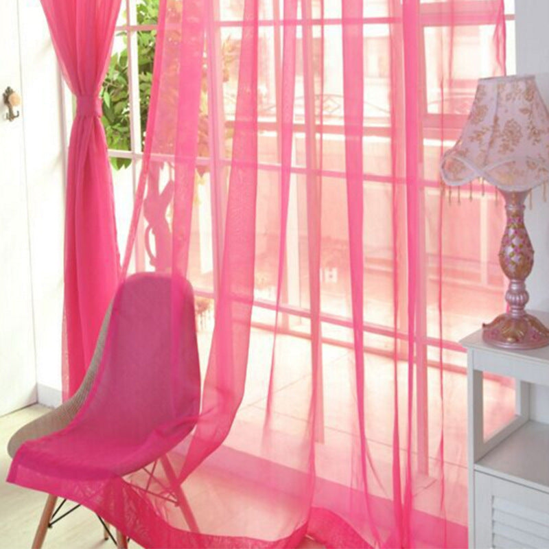 Sheer Tulle Curtains – Modern Window Curtains