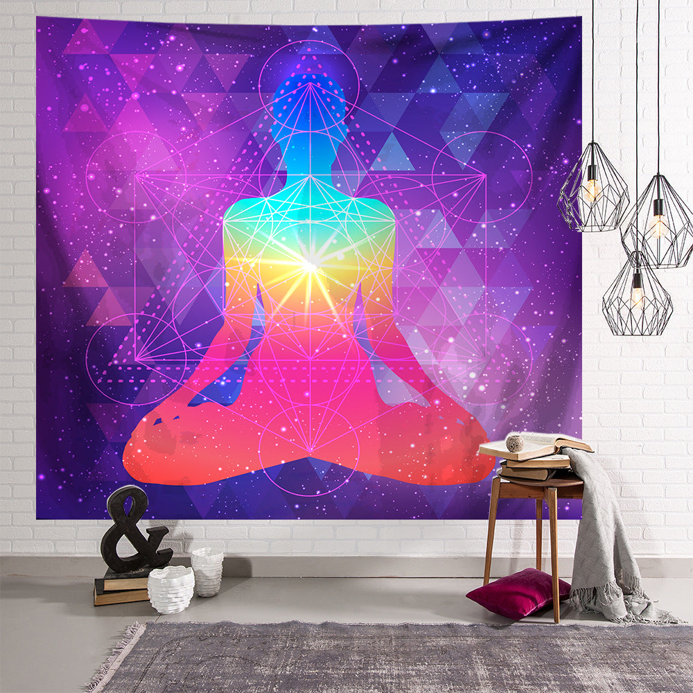 Boho Alien Wall Hanging – Explosive Home Decor Tapestry for Bedroom & Apartment