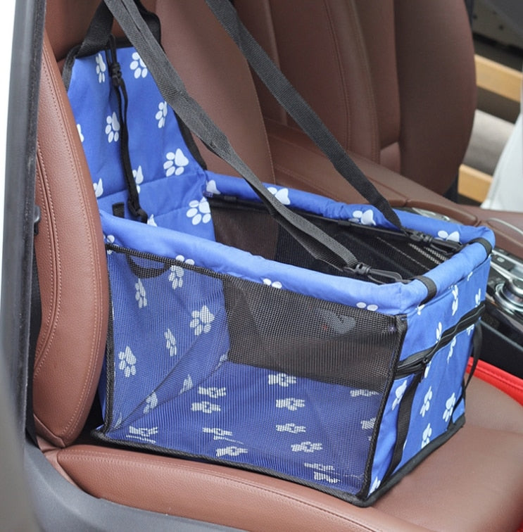 Breathable Dog & Cat Car Bag – Safe Portable Pet Travel Seat Carrier