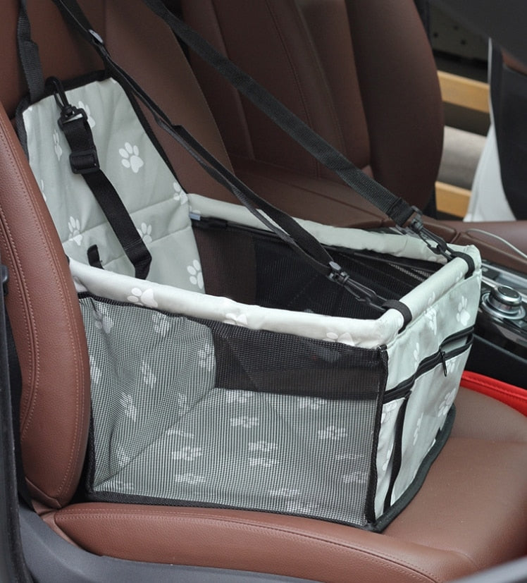 Breathable Dog & Cat Car Bag – Safe Portable Pet Travel Seat Carrier