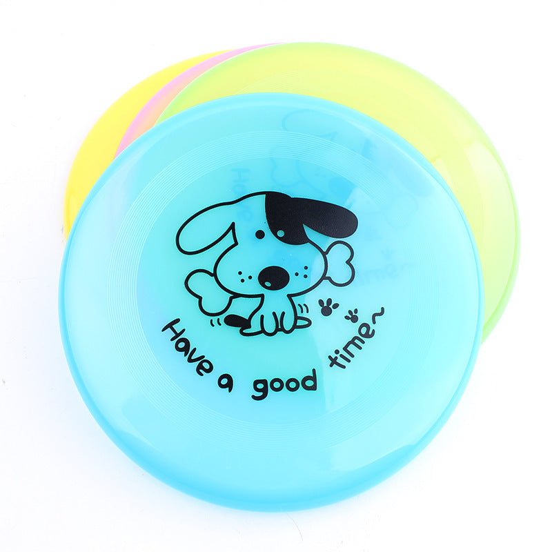 Dog Training Frisbee Toy – Silicone Flying Disc for Outdoor Fun & Exercise
