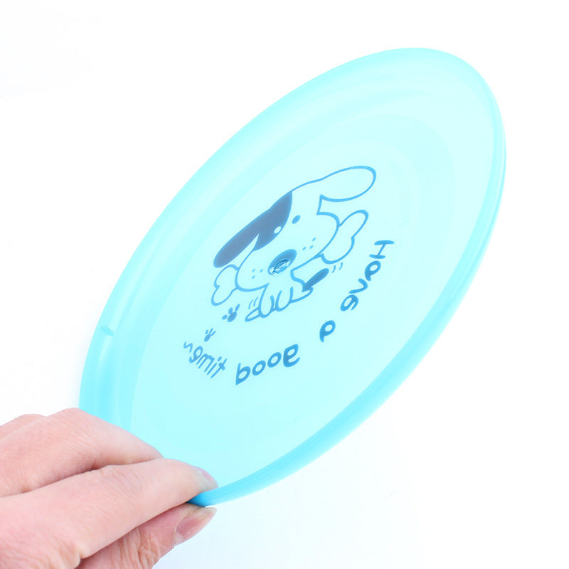 Dog Training Frisbee Toy – Silicone Flying Disc for Outdoor Fun & Exercise