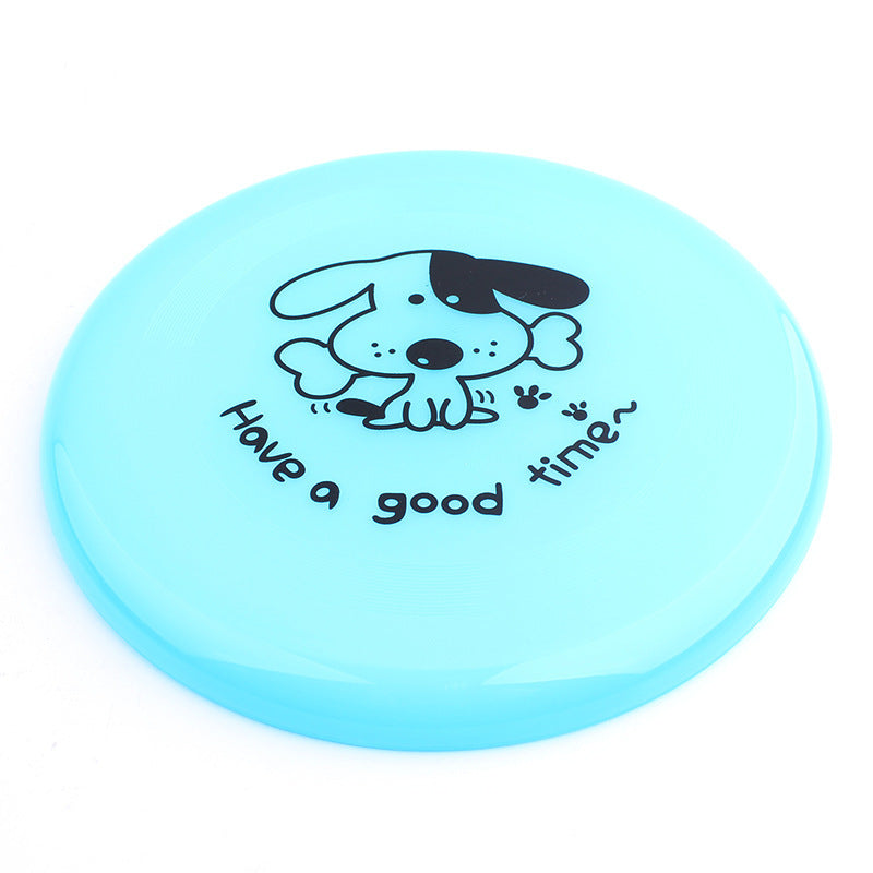 Dog Training Frisbee Toy – Silicone Flying Disc for Outdoor Fun & Exercise