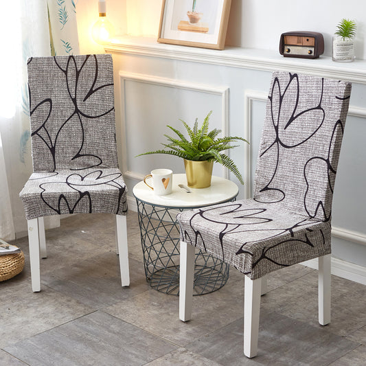 Stretch Chair Slipcovers – Elastic Covers for Dining Room, Office & Event Chairs