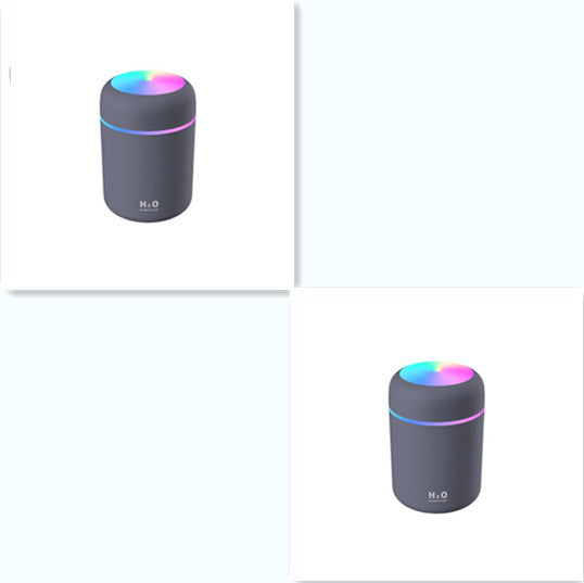 Mini Car Air Purifier Humidifier – USB Essential Oil Aroma Diffuser