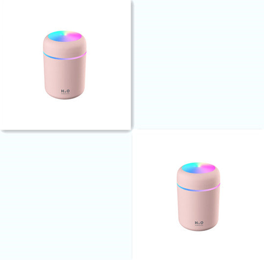 Mini Car Air Purifier Humidifier – USB Essential Oil Aroma Diffuser