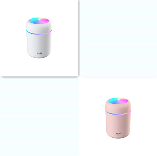 Mini Car Air Purifier Humidifier – USB Essential Oil Aroma Diffuser