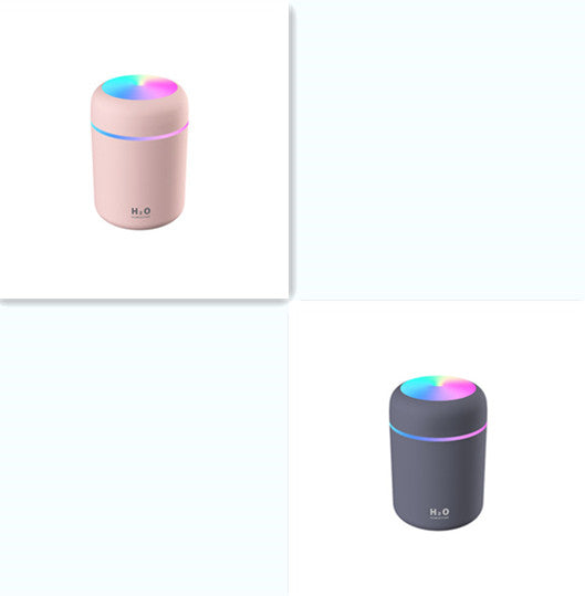 Mini Car Air Purifier Humidifier – USB Essential Oil Aroma Diffuser