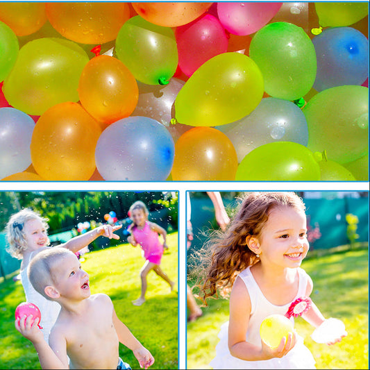 Summer Water Balloons Pack – 111pcs Fast Fill Balloons for Kids Outdoor Play