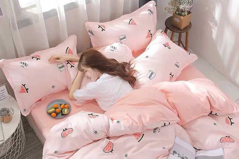 Ultra Comfortable Aloe Cotton Sheets – Premium 4-Piece Duvet Cover Bedding Set