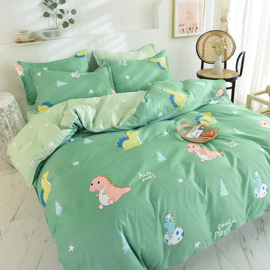 Ultra Comfortable Aloe Cotton Sheets – Premium 4-Piece Duvet Cover Bedding Set