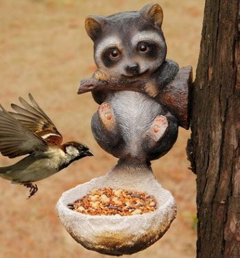 Bird Feeder Set – Yard & Garden Decor with Drinkers and Squirrel Hugger