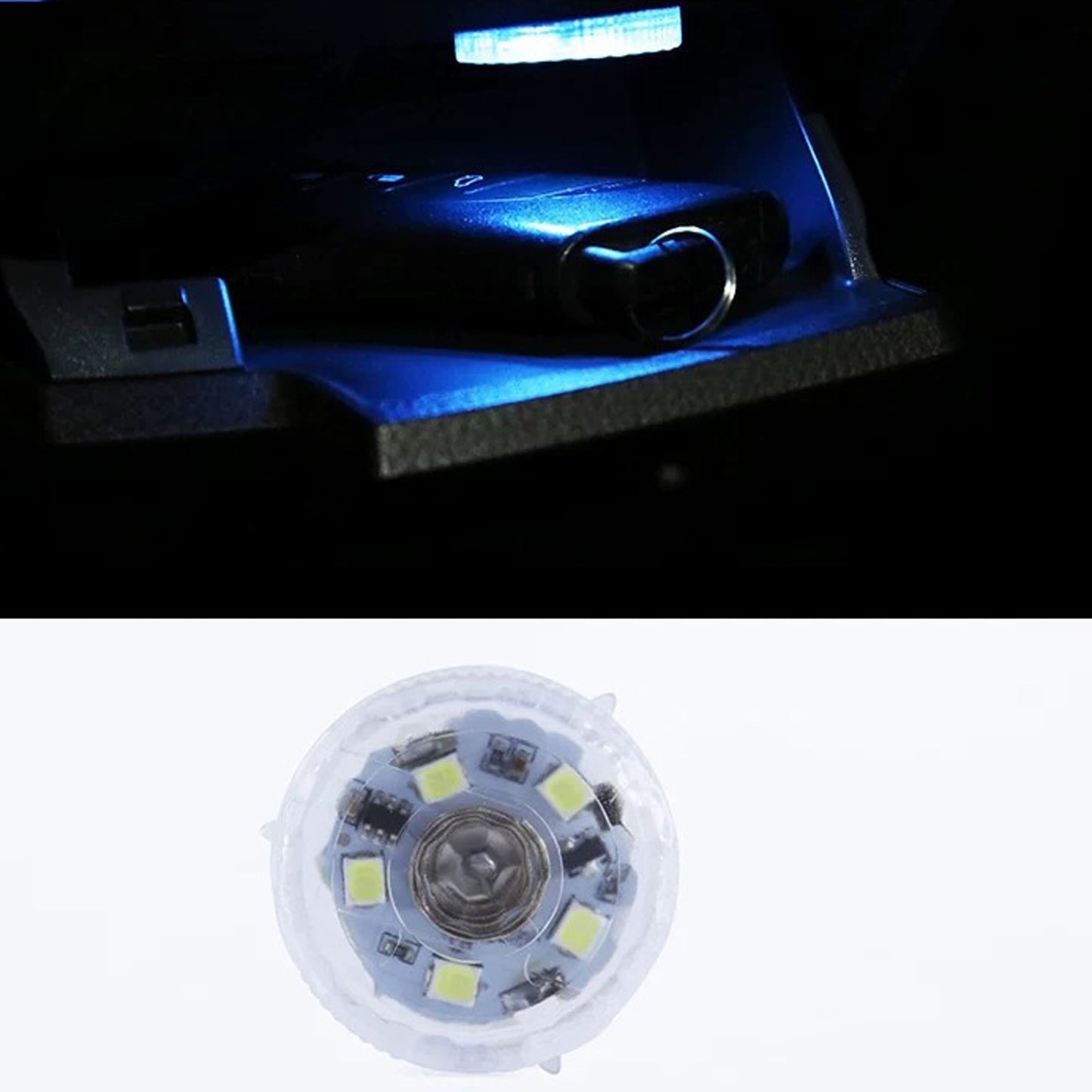 Car Interior RGB Ambient Lighting LED Touch Light – Decorative Atmosphere Lamp