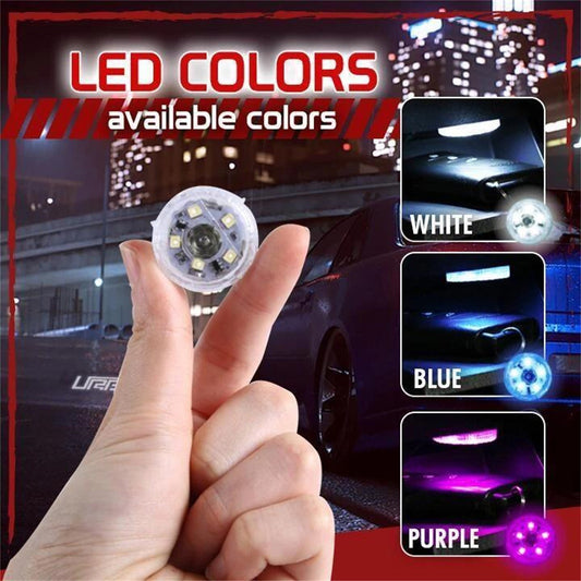 Car Interior RGB Ambient Lighting LED Touch Light – Decorative Atmosphere Lamp