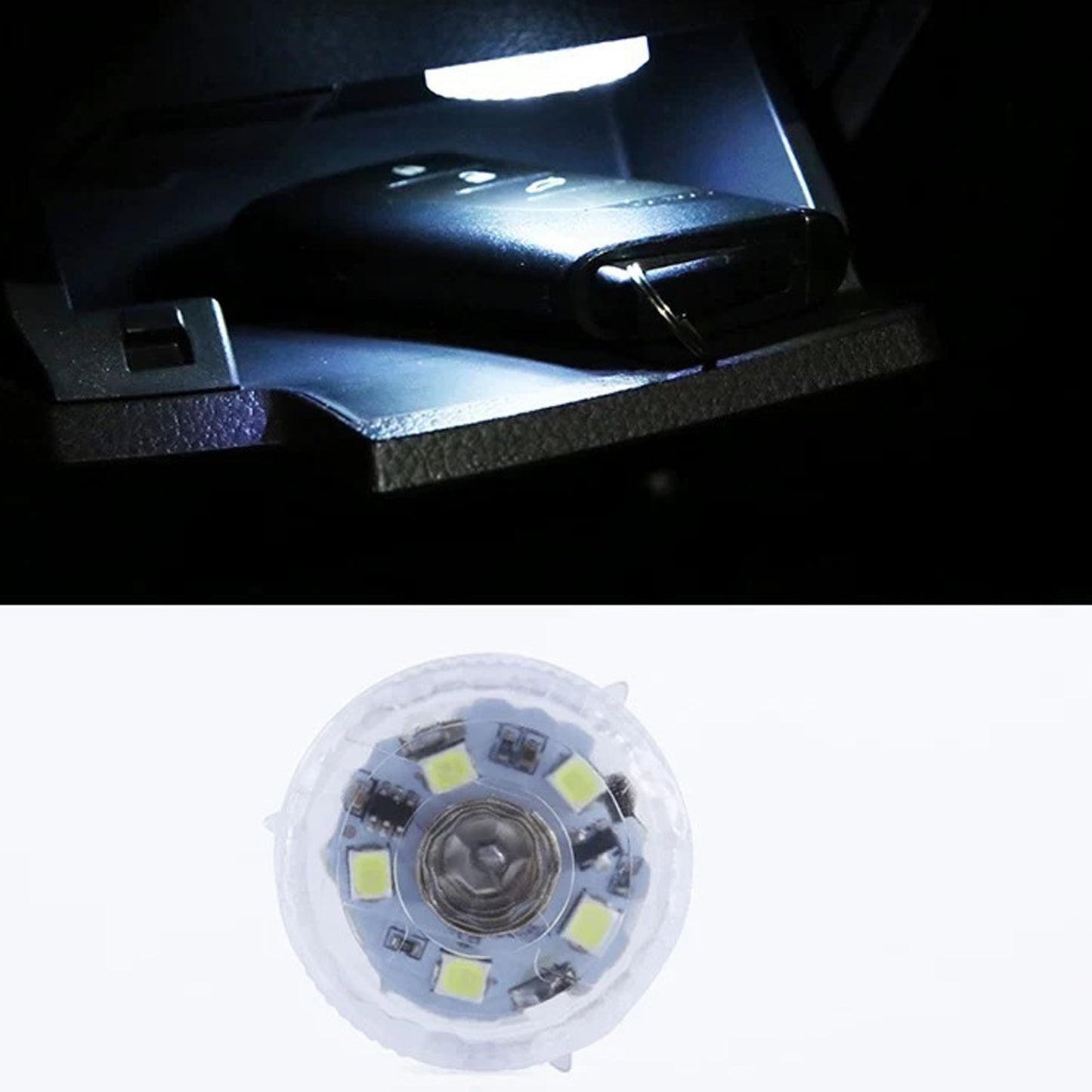 Car Interior RGB Ambient Lighting LED Touch Light – Decorative Atmosphere Lamp