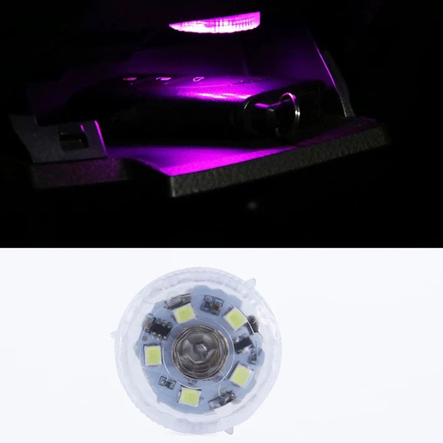 Car Interior RGB Ambient Lighting LED Touch Light – Decorative Atmosphere Lamp