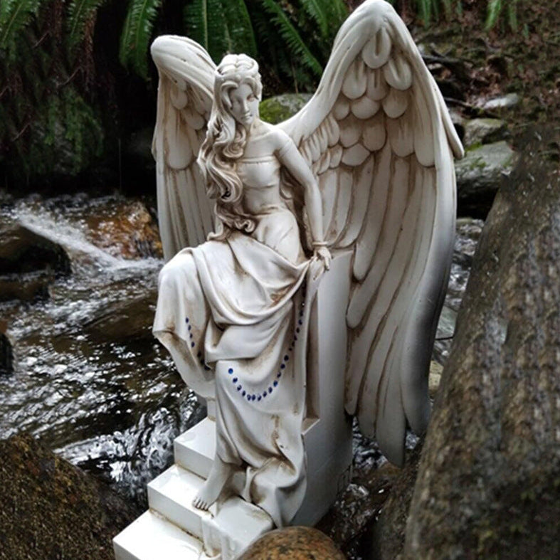 Fairy Angel Wings Wall Decor – Door Frame Hanging Sculpture