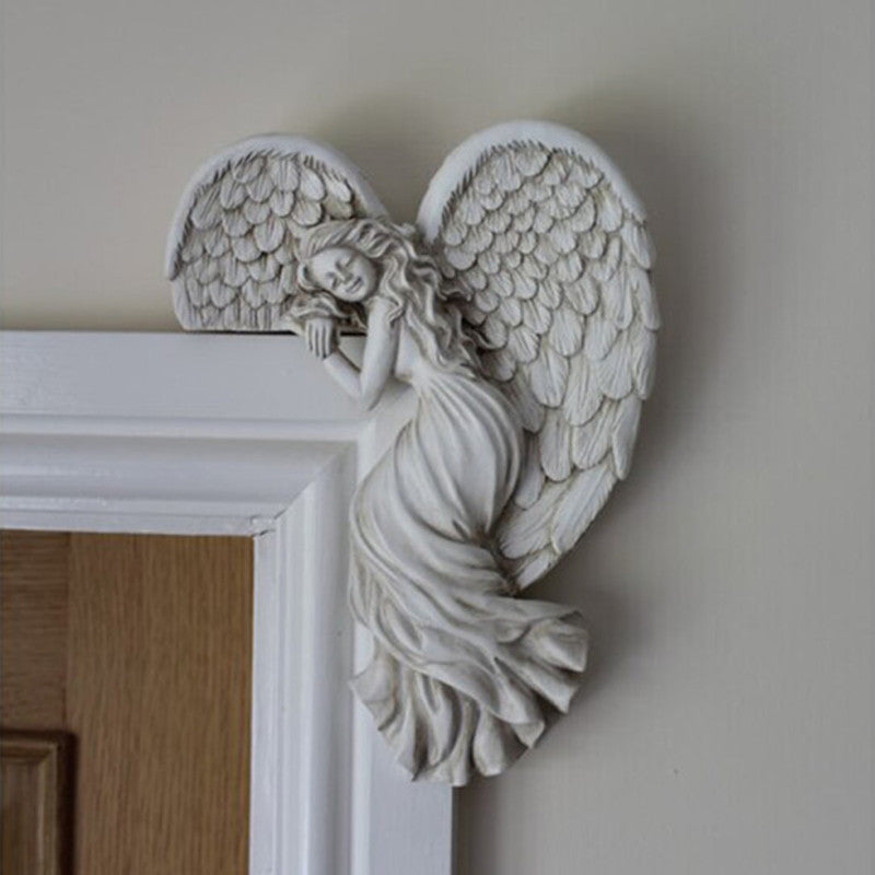 Fairy Angel Wings Wall Decor – Door Frame Hanging Sculpture