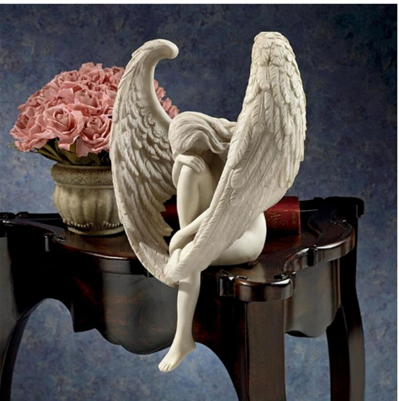 Fairy Angel Wings Wall Decor – Door Frame Hanging Sculpture