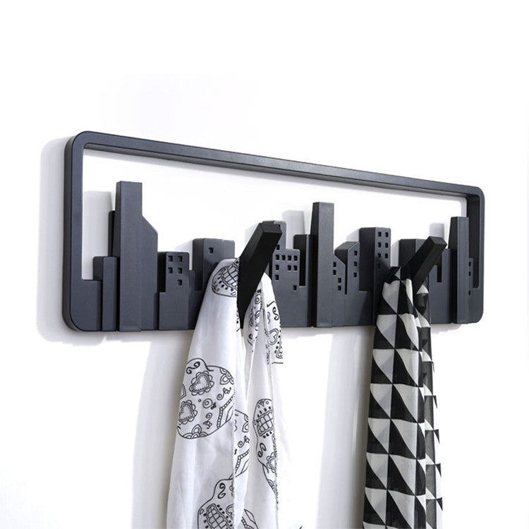 Wall Mounted Coat Rack Hook | Multipurpose Storage Hanger for Home Entryway Organization