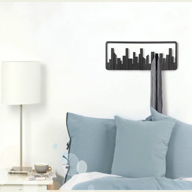 Wall Mounted Coat Rack Hook | Multipurpose Storage Hanger for Home Entryway Organization