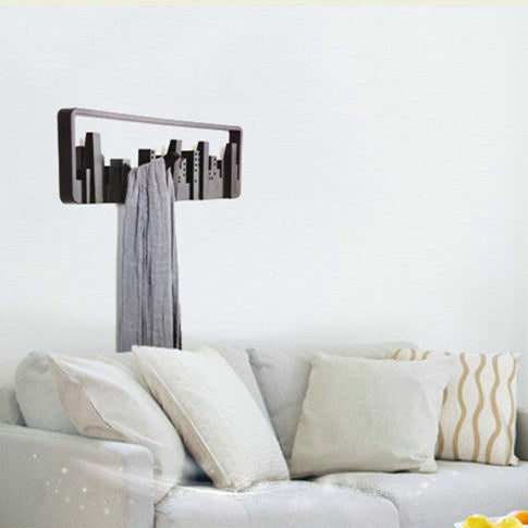 Wall Mounted Coat Rack Hook | Multipurpose Storage Hanger for Home Entryway Organization