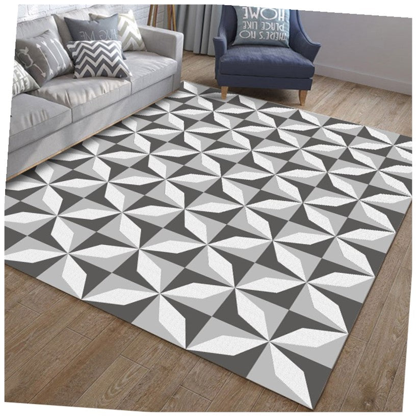 Soft Living Room Carpet Rug – Home Floor Mat Area Rug for Cozy Interior Decor